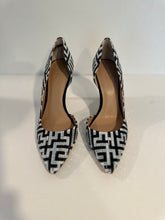 Load image into Gallery viewer, INC Luxury Embellished Black &amp; Silver Pump